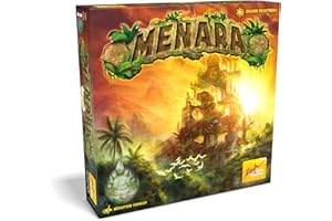 Zoch 601105101 Menara – Tempel der hohen Türme, taktisches Turmbauspiel für 1 bis 4 Baumeister, das spannende Stapelspiel für die ganze Familie, für Kinder ab 8 Jahre