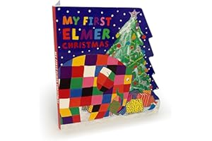 My First Elmer Christmas: Shaped Board Book (Elmer Shaped Board Books)
