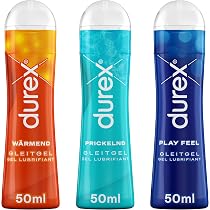 Durex Play Gleitgel Vielseitige Mixpackung für Frauen & Männer ...