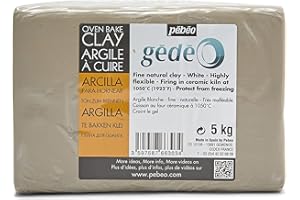 PEBEO Pébéo 766303 Arcilla para cocer Blanco Pan de 5 kg