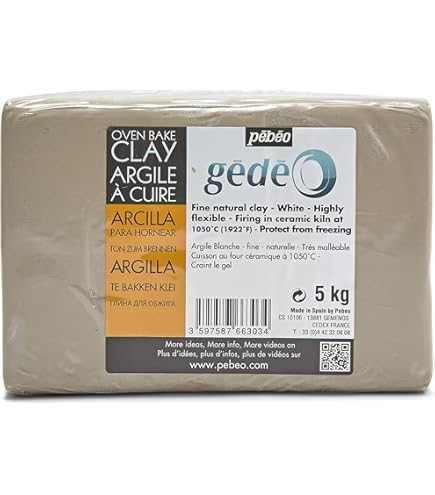 Natura Uralis Argilla Bianca Caolino | 200g Di Argilla Bianca Naturale, Da Bianco Puro A Bianco Sporco - Incredibile Croccantezza, Appagante