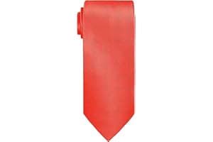 Trimming Shop Skinny Neck Tie 5cm Solid Colour Slim Ties Soft Polyester for Formal Wear Skinny Ties Unisex Classic Formal Business Necktie for Weddings, Prom, Celebration, Parties & Business Meeting