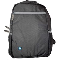 HP Essentials Slim Backpack Black, 14-15.6 inch Laptop Carry case, Polyester & Nylon