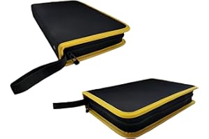 Copechilla bolsa de herramienta portátil pequeña con asa fijación de remaches,cremallera engrosada,Oxford impermeable engrosada y película protectora para herramienta pequeña,tamaño-32x21x5.5cm-Grande