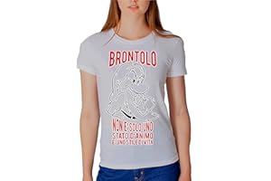 DANZA IN VETRINA T-Shirt Donna Bambina Brontolo Non È Solo Uno Stato D'ANIMO È Uno Stile di Vita