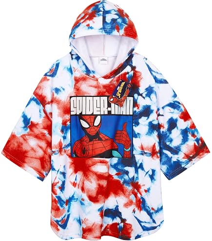 Poncho Serviette Plage Avec Capuche I Love Shopping - Coton Ultra Doux 55x110cm