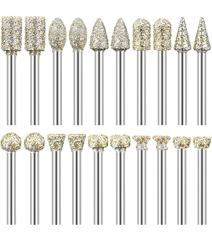 SE 30-delige set van diverse diamant bramen met 600 Grit - 8230DD60
