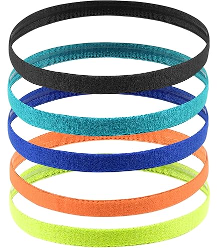 Nayyana Lot de 4 bandeaux de transpiration pour enfants, bandeaux de