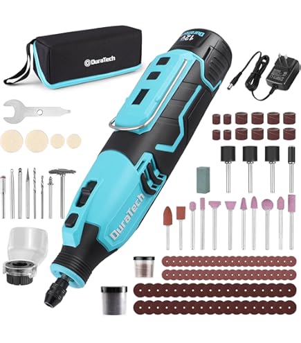 DEPSTECH Rotary Tool Cordless Kit, 30000RPM Multi Power Carving Tools - View #8