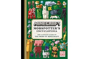 Minecraft Mobspotter’s Encyclopedia: The official guide to explore the best-selling video game of all time. Perfect for kids, teens and gaming fans to explore online worlds, brand new for 2023.