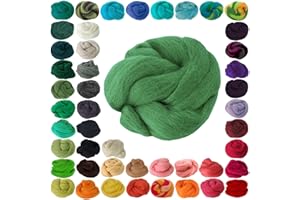 MADDMA 25g Filzwolle Märchenwolle Nassfilzen Trockenfilzen, unterschiedliche Farben