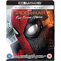 その他 Spider-Man: Far From  [Blu-ray] Spider-Man Far from Home - Blu-Ray: Amazon.co.uk: Tom Holland
