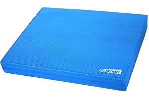 Apollo Coussin de Balance de la Marque, Tapis de Coordination 24x38x6cm, pour Le Fitness, Le Yoga et Le Pilates