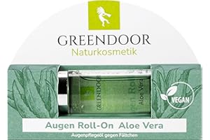 Greendoor Roll-On ojos Aloe Vera 10ml, Cuidado ojos de la manufactura de cosmética natural