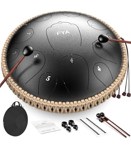 Jumbie Jam Steel Drum Musical Instrument, Steel Finish : Amazon.in
