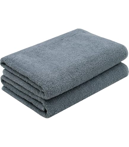 ZOLLNER set van 3 douchehanddoeken katoen, 70x140cm, groene (andere