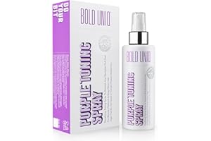 ‎BOLD UNIQ Blondes Tönungsspray - Violettes Leave-In-Toning-Spray gegen gräuliche/gelbliche Bereiche in blondem, platinblondem & grauem/silbernem Haar - Paraben- & Sulfatfrei, PETA-geprüft & tierversuchsfrei