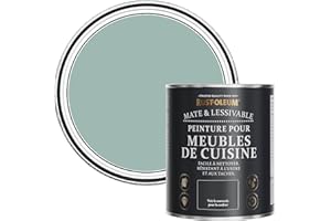 Rust-Oleum Peinture Bleue pour Meubles de Cuisine, Finition Mate - Bleu Littoral 750ml