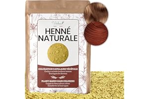 VIRHEA Polvere naturale di henné – 150 g di qualità AAA+ per capelli intensi e rame
