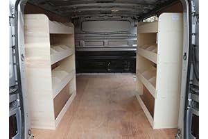 VANIFY Estanterías para furgonetas - Se ajusta a FIAT TALENTO L1 2016+ Estanterías dobles traseras