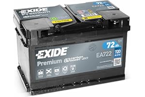EXIDE PREMIUM Carbon Booster EA 722 12V 72AH Starterbatterie Neues Modell 2014/15