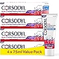 Corsodyl Gum Strengthen & Protect Toothpaste with Hyaluronic Acid, Fresh Mint, 75ml