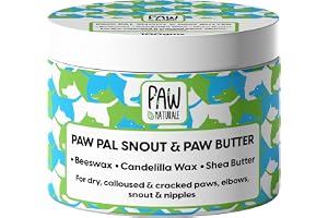 Paw Naturale 100g Paw Pal Paw Butter for Dogs/Puppies.Moisturizes,Nourishes Cracked Paws Snout Elbows Nose (100 Gm)