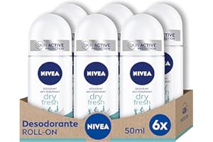 ‎NIVEA Nivea Dry Fresh Dezodorant, 6 x 50 ml