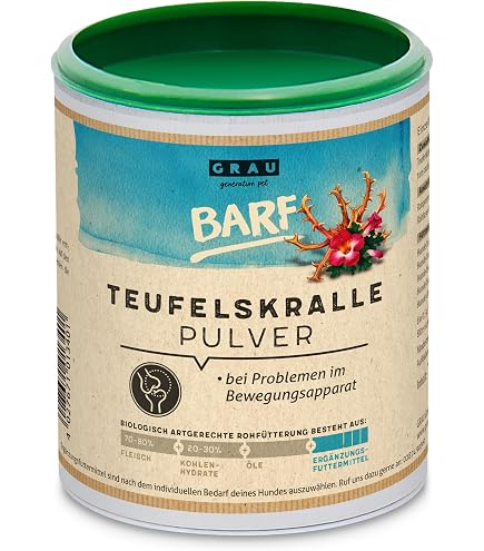 GRAU Glycofit – Ergänzungsfuttermittel Für Hunde, Unterstützt Gelenke & Beweglichkeit, 500 G Dose
