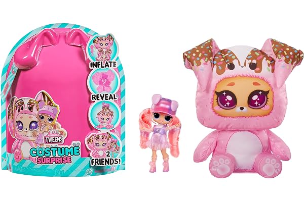 L.O.L. Surprise! Poupée Mannequin Tweens Costume Surprise Ali Dance avec Costume De Chiot Gonflable Rose Et Plusieurs Surprises, Y Compris des Tenues Et Accessoires Fabuleux - Idéal Dès 4 Ans
