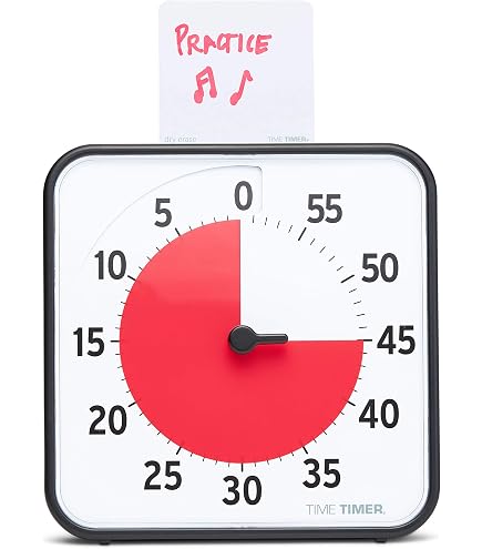 Time Timer PLUS 5 Minutes | Minuterie Visuelle Analogique | Gestion Du Temps Pour TDAH Et Autisme