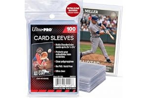 Ultra Pro AW1365 Standard Soft Sleeves 100pk, Clear
