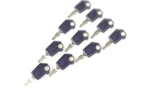 ANGEEK Lot de 10 clés 5P8500 Heavy Equipment Ignition Loader Dozer pour Caterpillar CAT