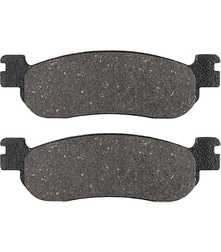 LOCOPOW Bremsbeläge Satz Vorne+ Hinten Für Yamaha Majesty 250 (1998–2003) – Halbmetallisch