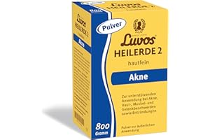 Luvos Heilerde 2 hautfein bei Akne, Haut-, Muskel-und Gelenkbeschwerden sowie Entzündungen, 800 g Poudre