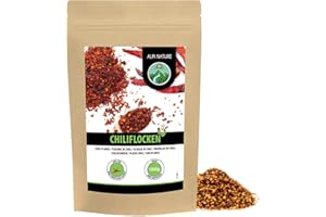 Alpi Nature Peperoncino in Fiocchi 1kg, Peperoncini Essiccati, Capsicum annuum, Fiocchi Piccanti per Cucina