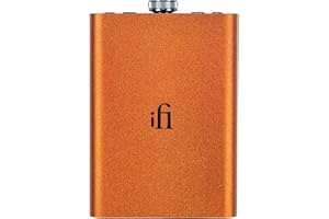 iFi hip-dac2 - Amplificatore per cuffie DAC bilanciato portatile per Android, iPhone con ingresso USB solo/uscite: 3.5mm sbilanciato / 4.4mm bilanciato - Decoder MQA