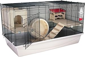 PETGARD Mäuse- und Hamsterkäfig Borneo L Deluxe