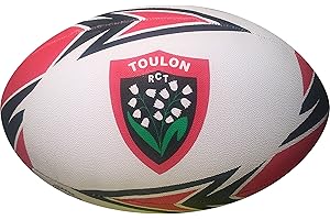 Gilbert Mini Ballon de Rugby RCT Toulon - Collection Officielle Rugby Club Toulonnais