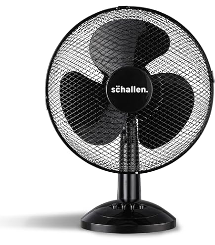 PEDESTAL OSCILLATING STAND FAN DESK FANS ELECTRIC TOWER STANDING HOME OFFICE EBa