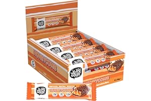 YUBI BAR Yubi Honeycomb - 12 Pack - Protein Bars - 99 Calories, High Protein, High Fibre, Low Sugar, Gluten Free and Dairy Free - Healthy Snacks/Nutrition Bar - Chocolate Bars - 420g