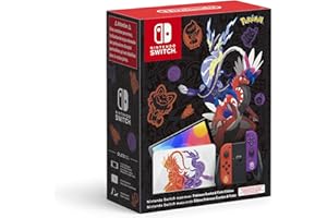 Nintendo - Console Nintendo Switch – Modello OLED edizione speciale Pokémon Scarlatto & Violetto - schermo OLED 7" - 64GB