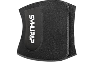 SYXUPAP Ceinture de Sudation Femme Homme Ceinture Sudation Fitness Ceinture Abdominale Musculation Réglable Néoprène Coloré 3 Taille