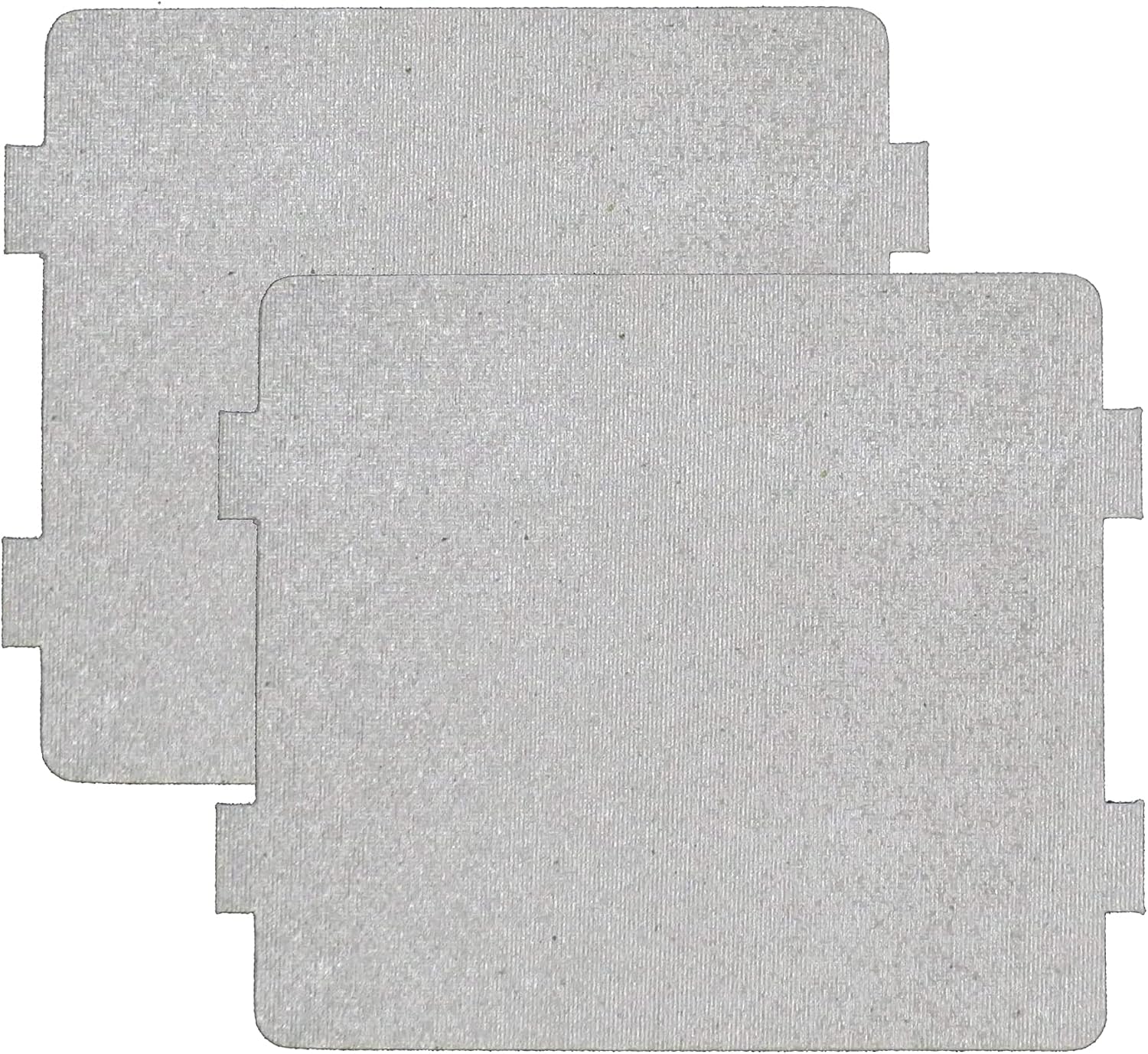 Movilideas - 2 Unidades de Placa de Mica para horno microondas Placa reemplazo Reparación de Accesorios 9.9 x 10.8 cm