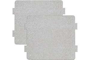 HeyNana - 2 Unità di Piastra Mica per forno a microonde Piastra di sostituzione Accessori di riparazione 9,9 x 10,8 cm