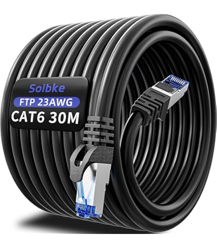 DeleyCON 40m CAT7 Outdoor Patchkabel S/FTP 600 MHz 10