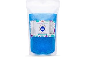 ‎HOPSER FOOD FUN 1 KG Farbzucker Aromazucker für Zuckerwatte Bunt | Erdbeere, Kirsche, Cola, Vanille, Blau Zuckerwattezucker (Bubble Gum)