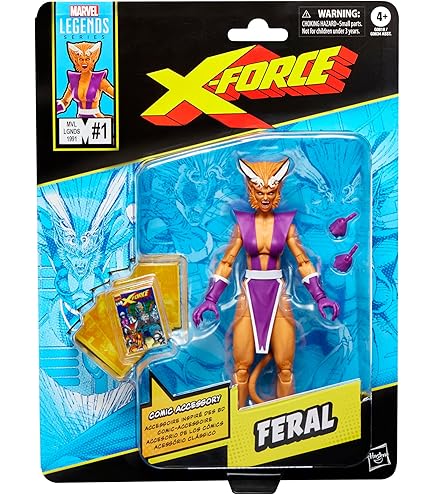 Hasbro Marvel Legends Series Marvel's Beast (X-Men Comics) Aksiyon