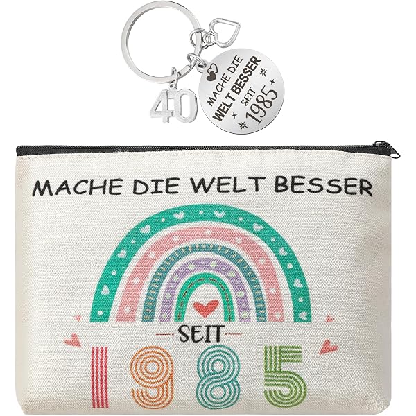 Make-up-Tasche Als Geschenk Zum 40. Geburtstag – Wasserdicht, Mehrfach Nutzbar
