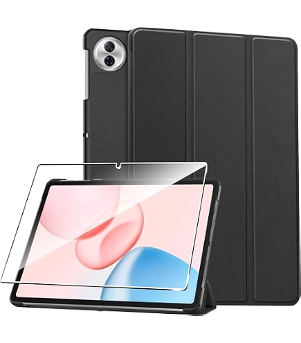Custodia In Pelle PU Per Honor Pad X9a – Ultra-sottile, Con Supporto Trifold E Bordo TPU Antiurto, Colore Viola! - 3